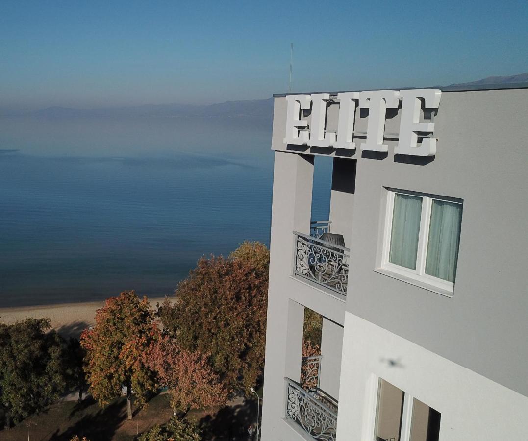 Hotel Elite Pogradec Exterior foto